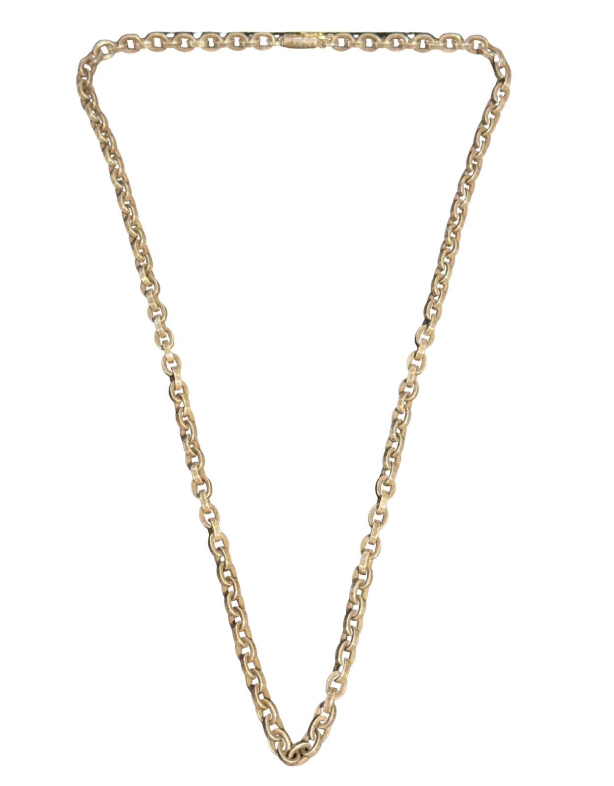 Chrome Hearts Paper Chain Necklace (20 Inch)