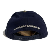 Chrome Hearts CH Logo Baseball Hat Navy - Pre-Owned OS