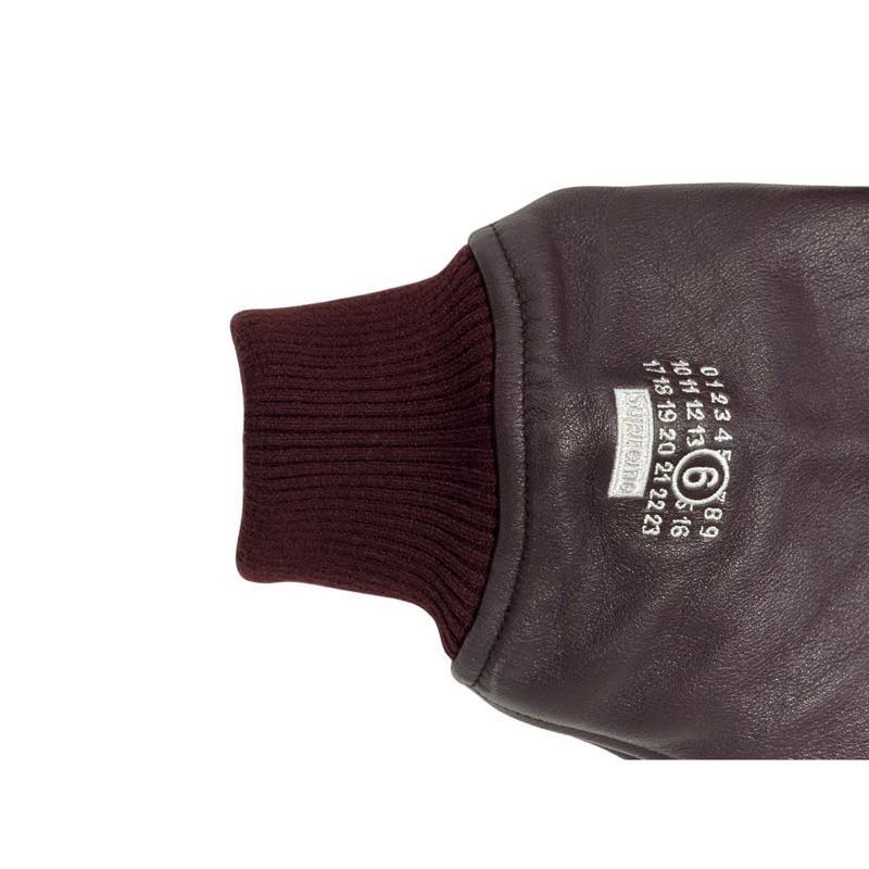 Supreme MM6 Maison Margiela Split Varsity Jacket Multicolor - Lightly Used Size M