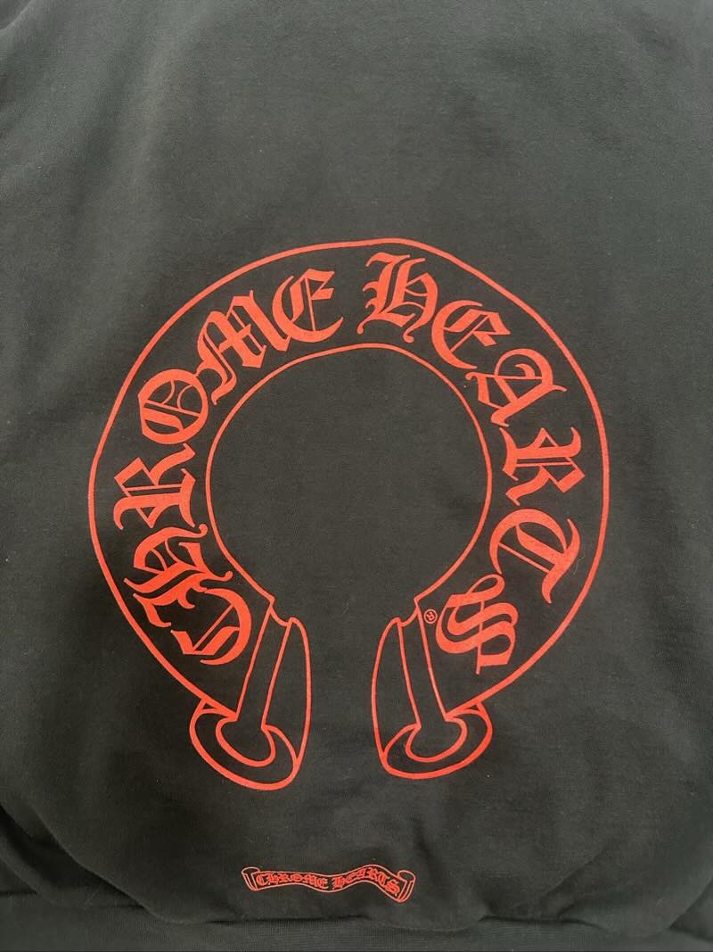 Chrome Hearts Red Online Exclusive Hoodie - Lightly Pre-Owned Size M