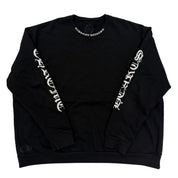 Chrome Hearts Neck Logo Crewneck Black - Lightly Pre-Owned Size XXL