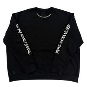 Chrome Hearts Neck Logo Crewneck Black - Lightly Pre-Owned Size XXL