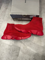 Balenciaga Speed Trainer Red - Pre-Owned Size 44