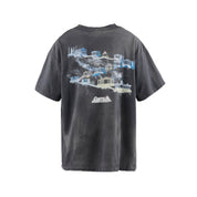 Saint Michael Athena Tee Black