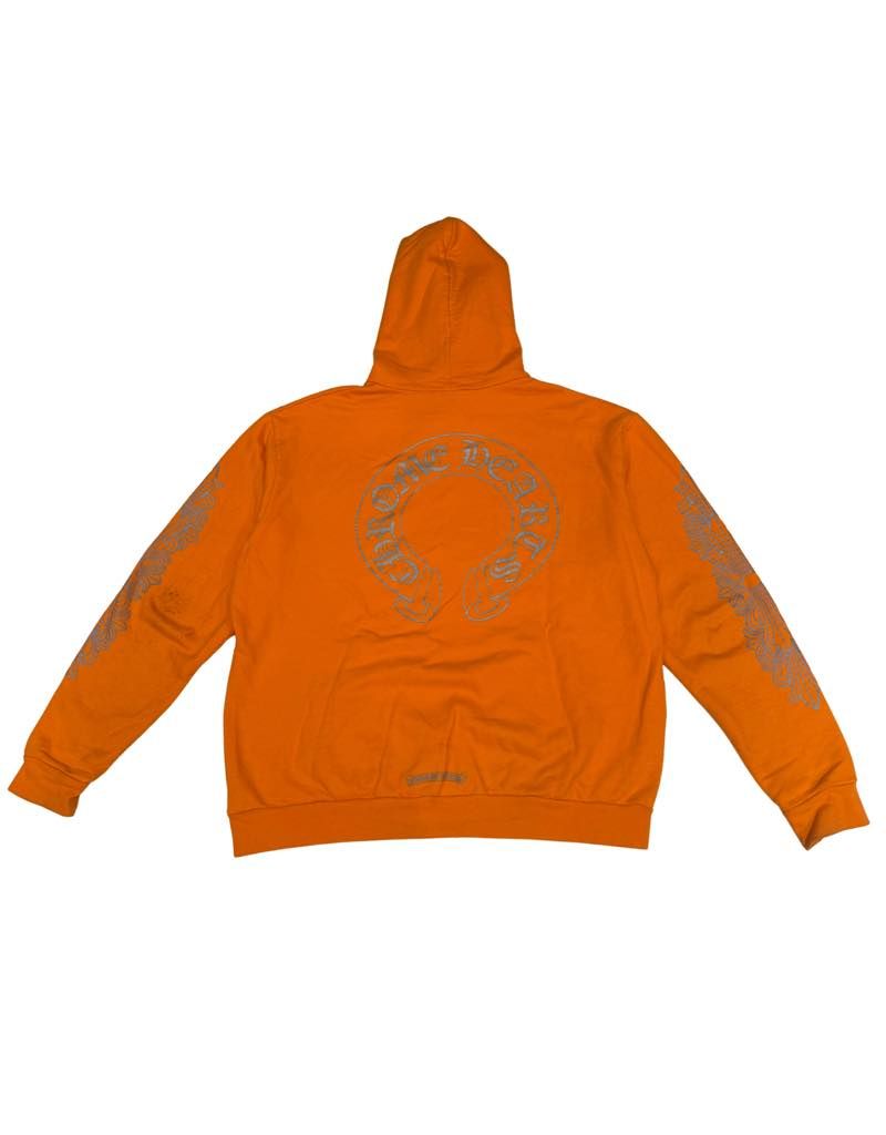 Chrome Hearts Miami Exclusive Ultra Hoodie Orange - Pre-Owned Size L