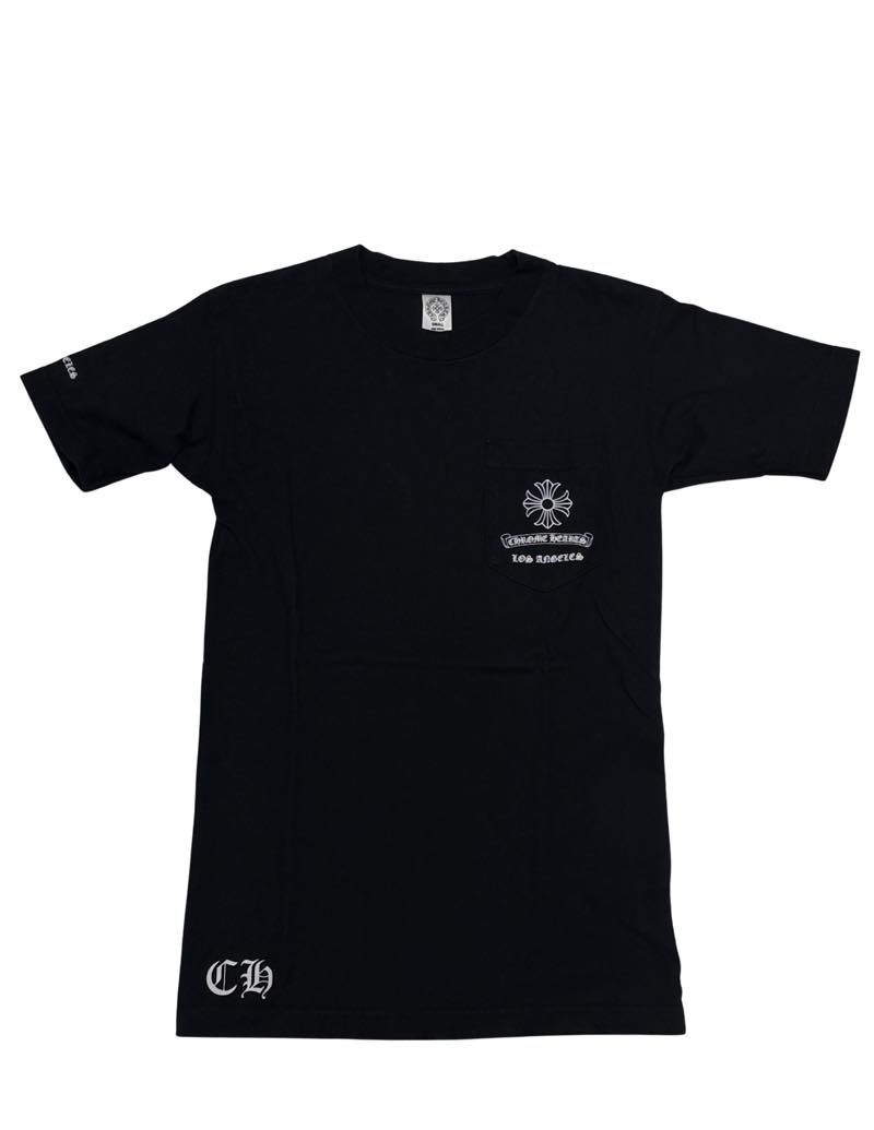 Vintage Chrome Hearts Los Angeles Exclusive CH Plus T-Shirt Black