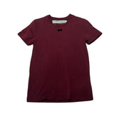 Off-White Women's Faux Fur Arrows T-Shirt Red - Pre-Owned Size XS