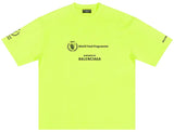 Balenciaga World Food Programme Graphic T-Shirt Fluorescent Yellow