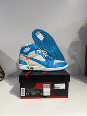 Jordan 1 Retro High Off-White University Blue - Lightly Used Size 11