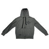 Chrome Hearts Framed Plus Cross Zip-Up Hoodie Grey - Lightly Pre-Owned Size S