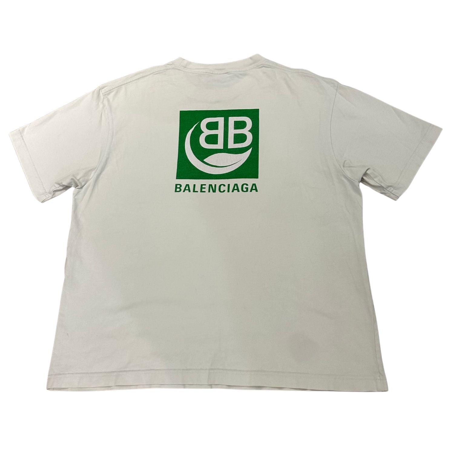 Balenciaga Save The Earth T-Shirt White (Preowned Size M) - Pre-Owned