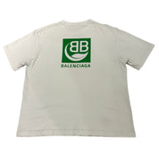 Balenciaga Save The Earth T-Shirt White (Preowned Size M) - Pre-Owned