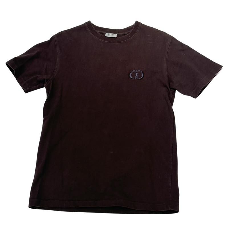 Dior CD Icon T-Shirt Brown - Pre-Owned Size S