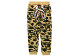 BAPE 1st Camo Shark Slim Sweat Pants (SS22) Yellow