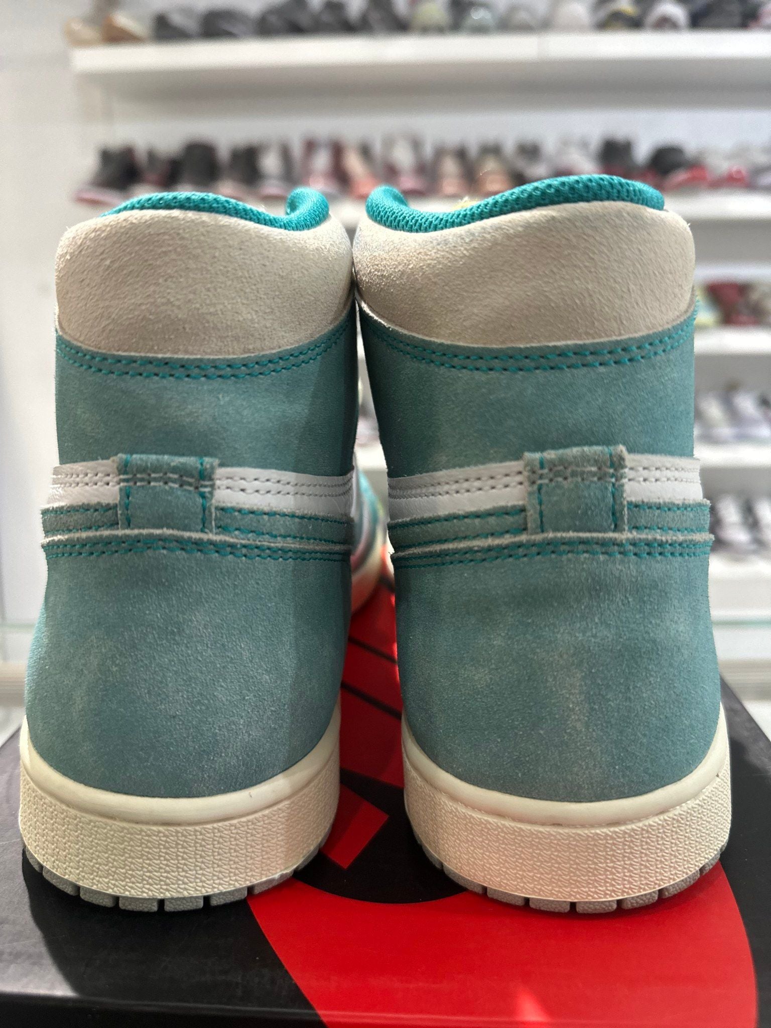 Jordan 1 Retro High Turbo Green - Pre-Owned Size 9 (Worn Once)