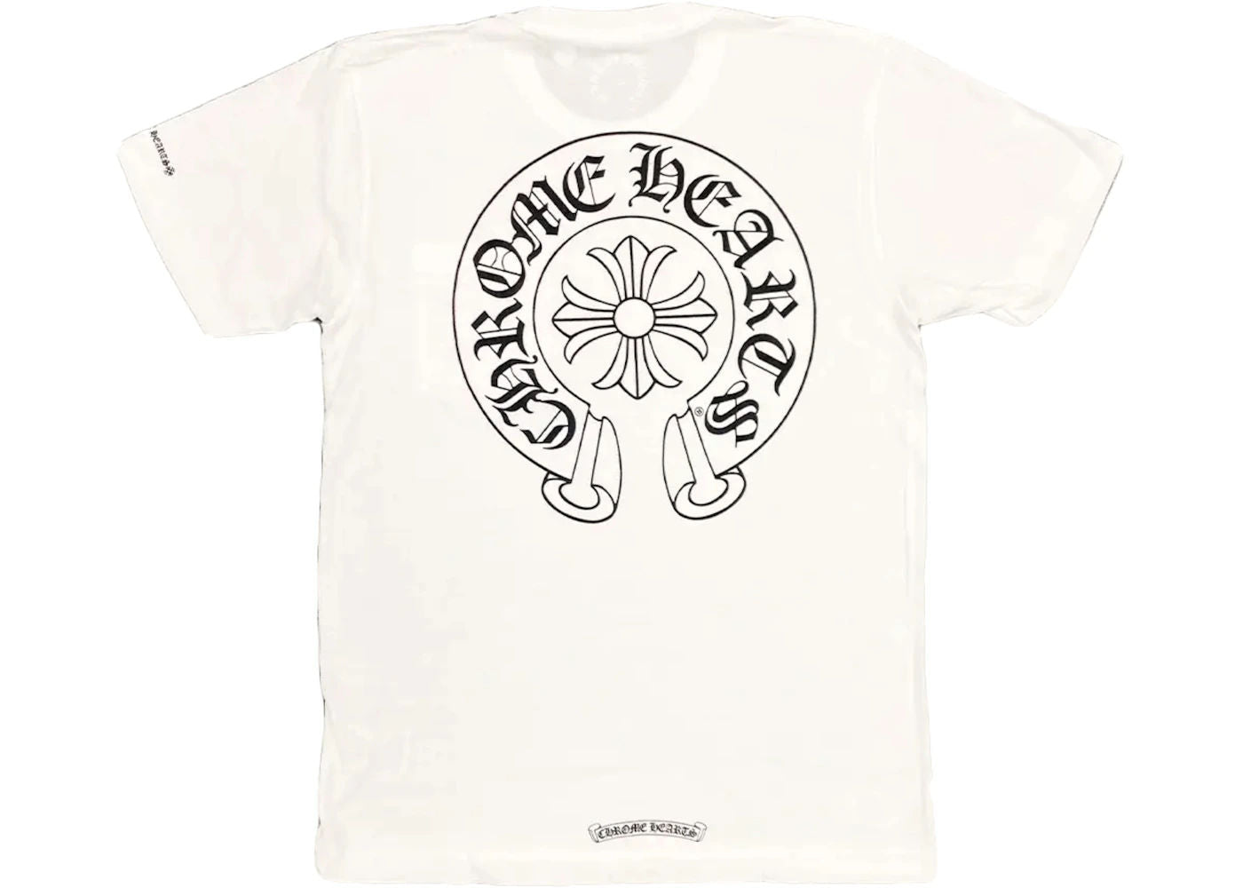 Chrome Hearts Horseshoe Logo Pocket T-Shirt White