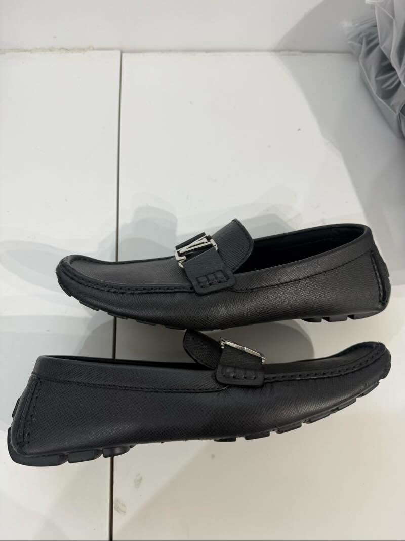 Louis Vuitton Monte Carlo Moccasin Black - Pre-Owned Size 8.5M