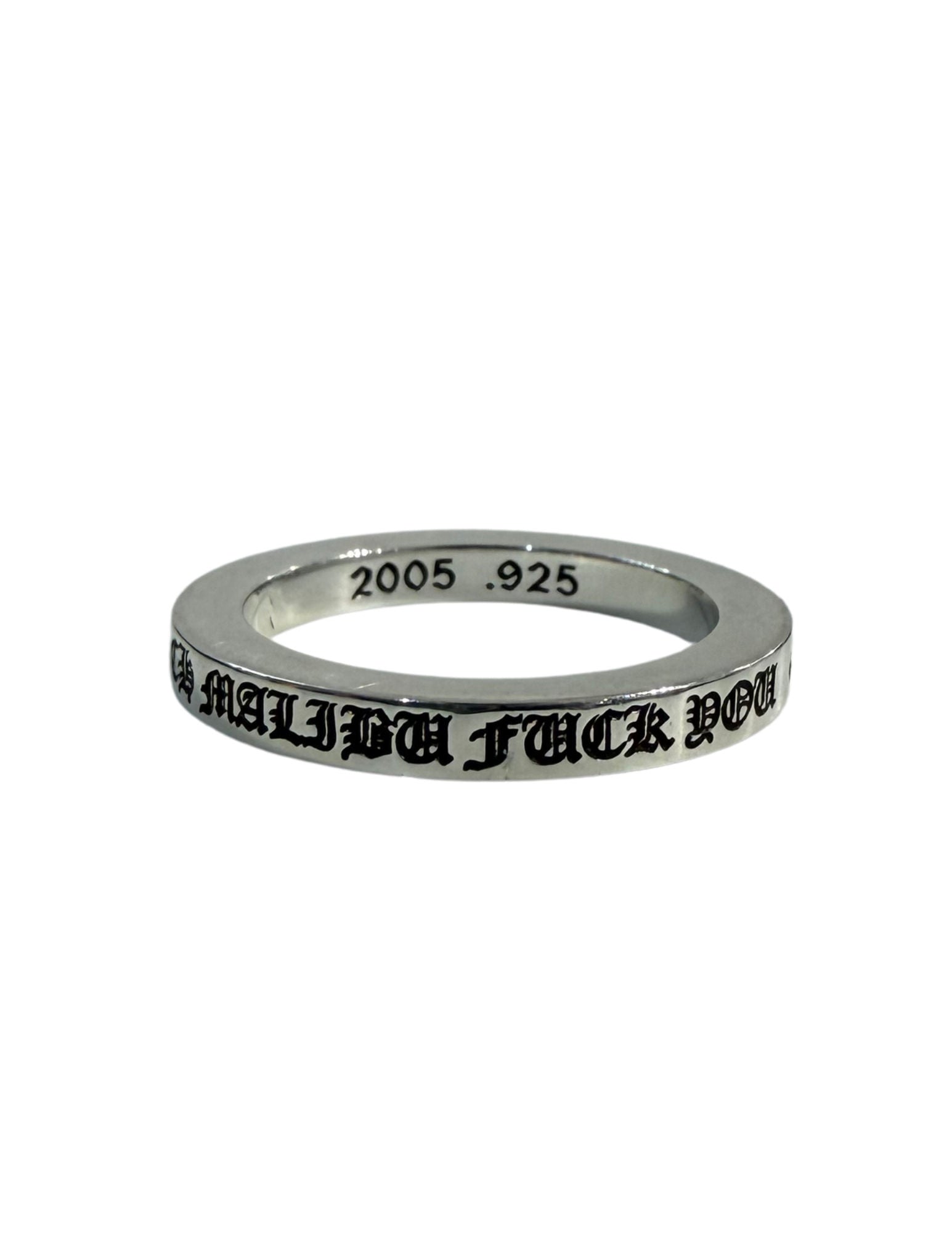 Chrome Hearts Malibu F You Spacer Ring
