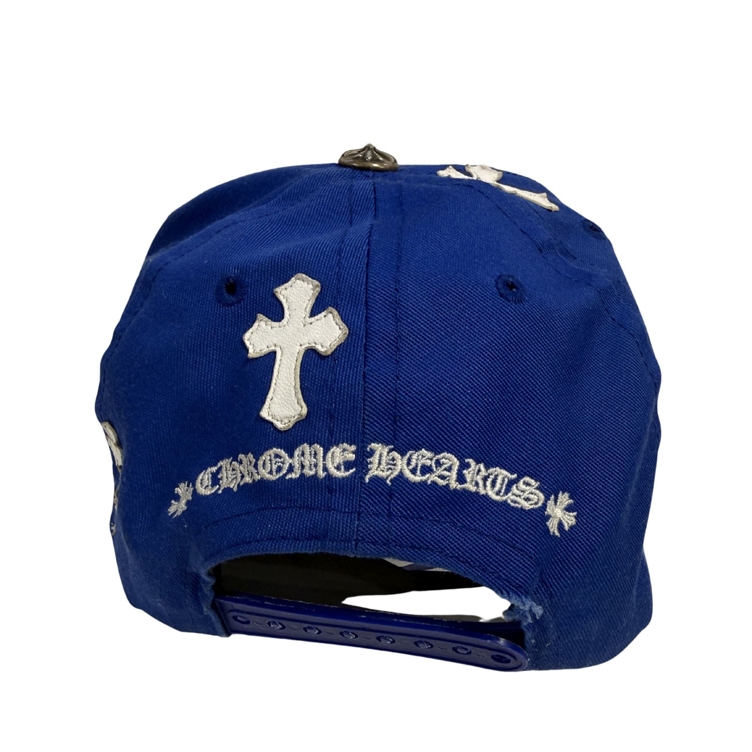 Chrome Hearts CH Multi Patch Trucker Hat Blue/White - Pre-Owned