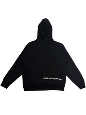 Supreme Comme Des Garcons SHIRT Split Box Logo Hooded Sweatshirt Black - Lightly Used Size S