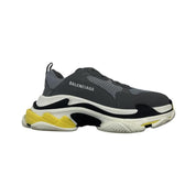 Balenciaga Triple S Grey Yellow Black - Pre-Owned Size 9