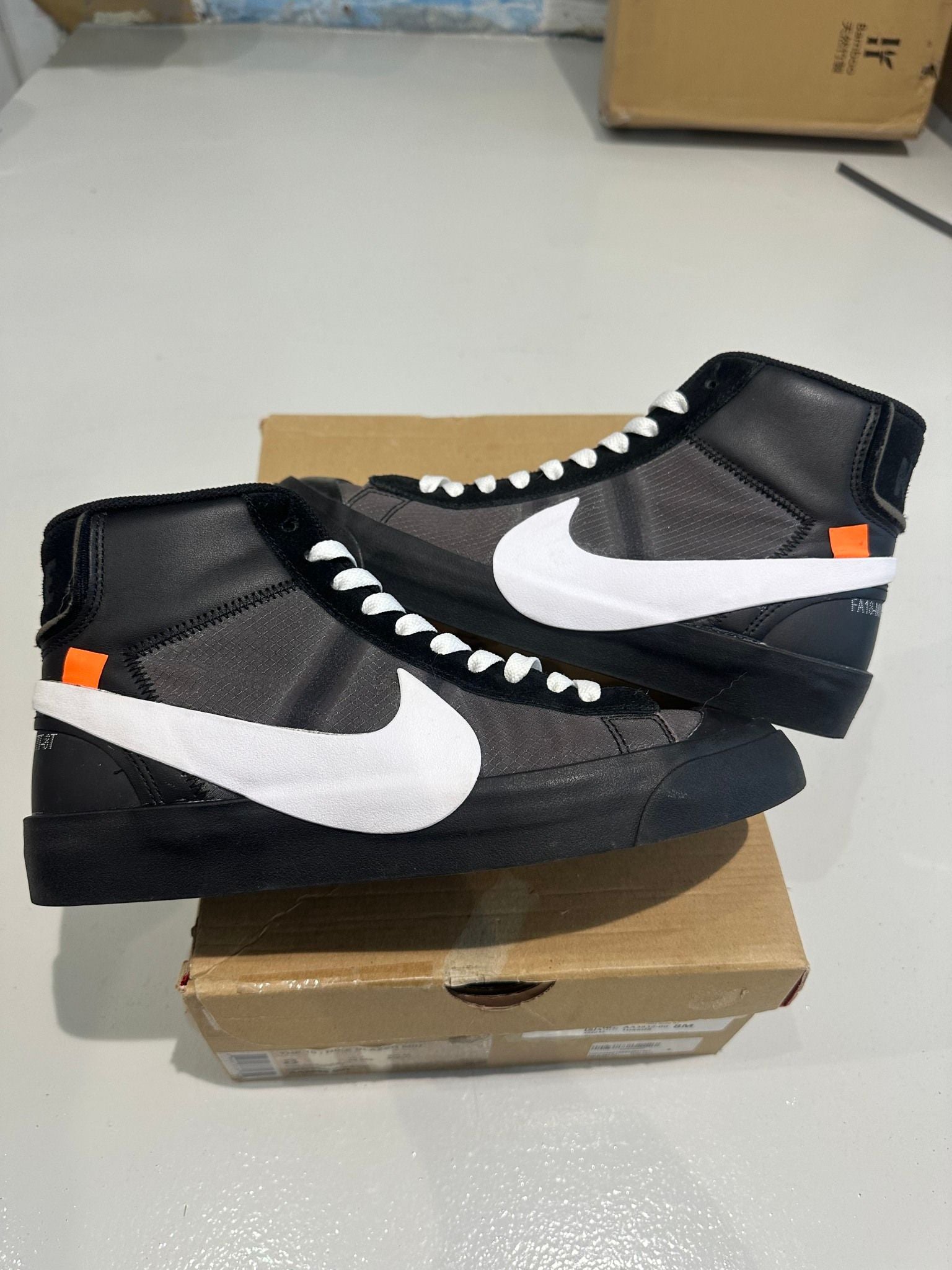 Nike X Off-White Blazer Mid Grim Reaper - Pre-Owned Size 8