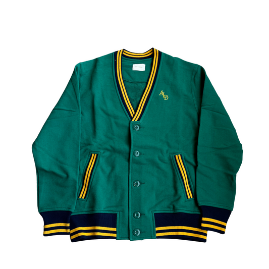 Aime Leon Dore French Terry Cardigan Green