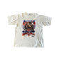 Vintage White 1990 Detroit Pistons Back 2 Back Champs Caricature Salem T-Shirt