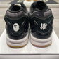 Adidas ZX 8000 Bape Undefeated Black (Preowned Size 8.5)