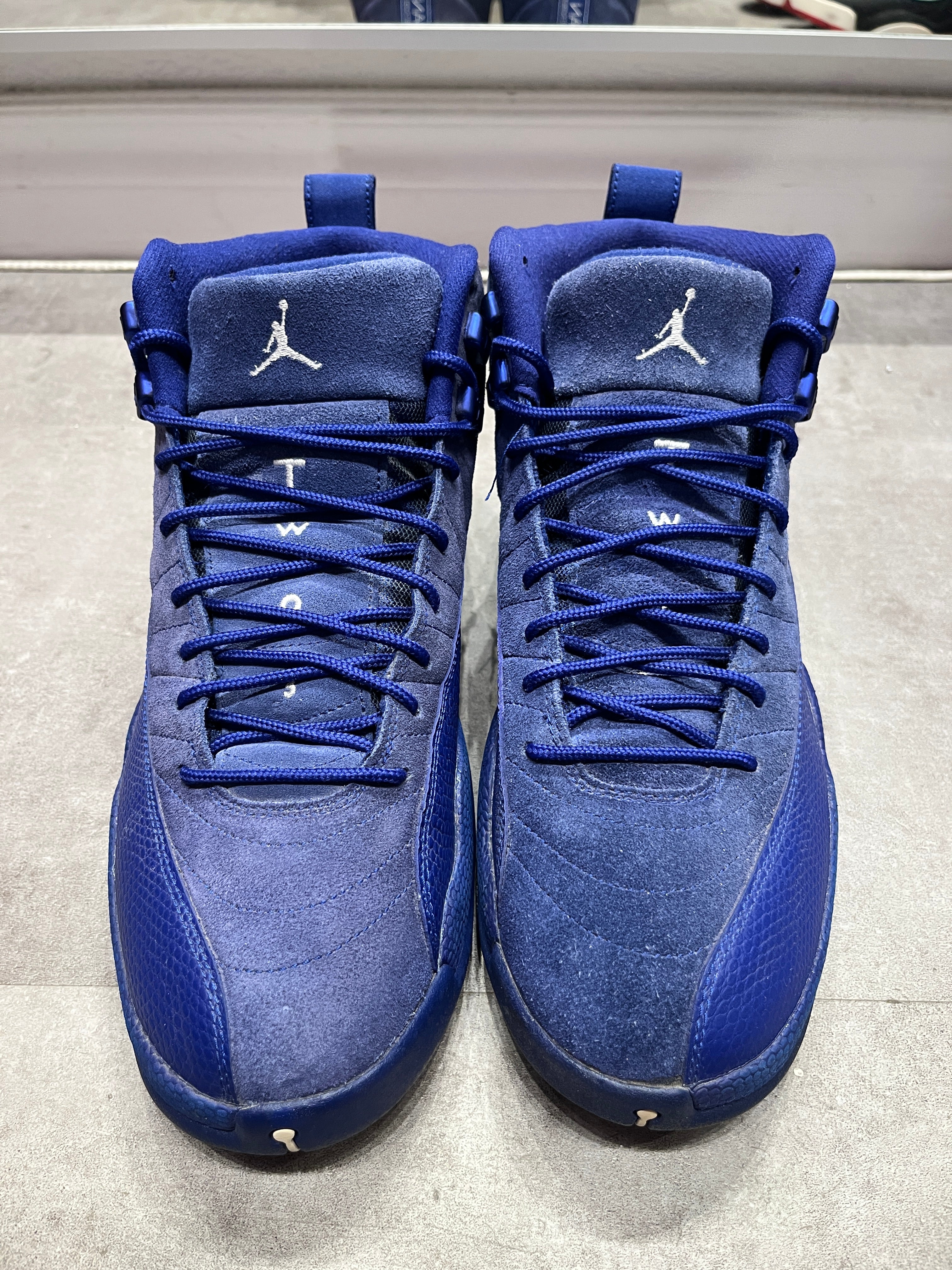 Jordan 12 retro hot sale deep royal blue