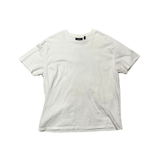 Fear of God Essentials T-Shirt (SS19) White (Preowned)