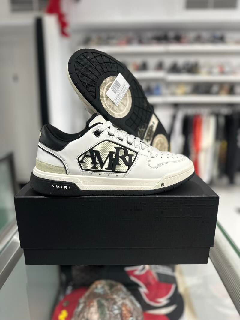 Amiri Classic Low Sneakers - Gently Pre-Owned Size 10