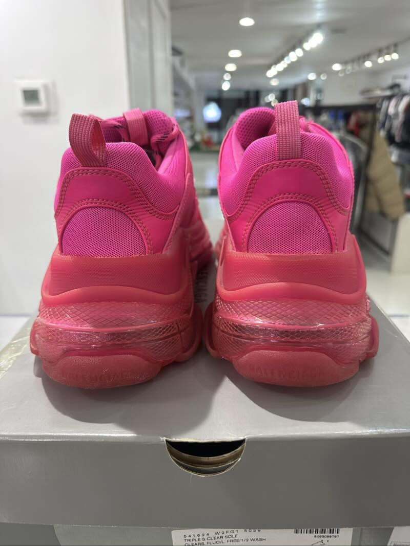 Balenciaga Triple S Pink - Lightly Pre-Owned Size 10