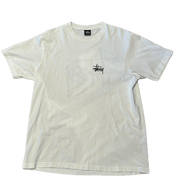 Stussy Basic Tee White (Preowned) - Pre-Owned