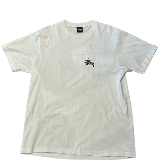 Stussy Basic Tee White (Preowned) - Pre-Owned