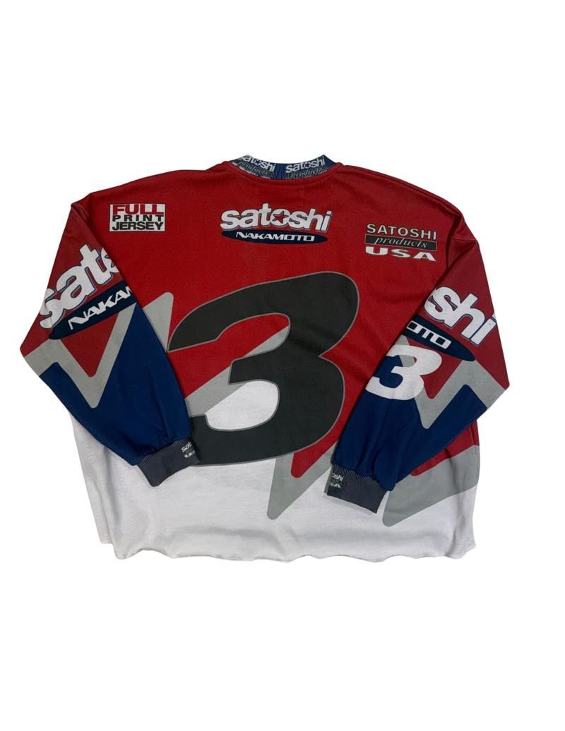 Satoshi Nakamoto Speedway Jersey Red - Lightly Used Size S