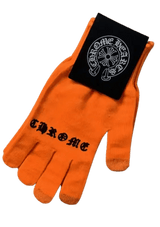 Chrome Hearts Checkmate Work Gloves Orange