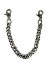 Chrome Hearts Double Lobster Clasp Cuban Link Wallet Chain (15.5 Inches) - Gently Used