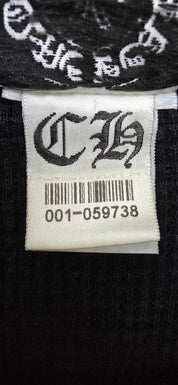 Chrome Hearts Horseshoe Thermal Zip-Up Hoodie - Pre-Owned Size S
