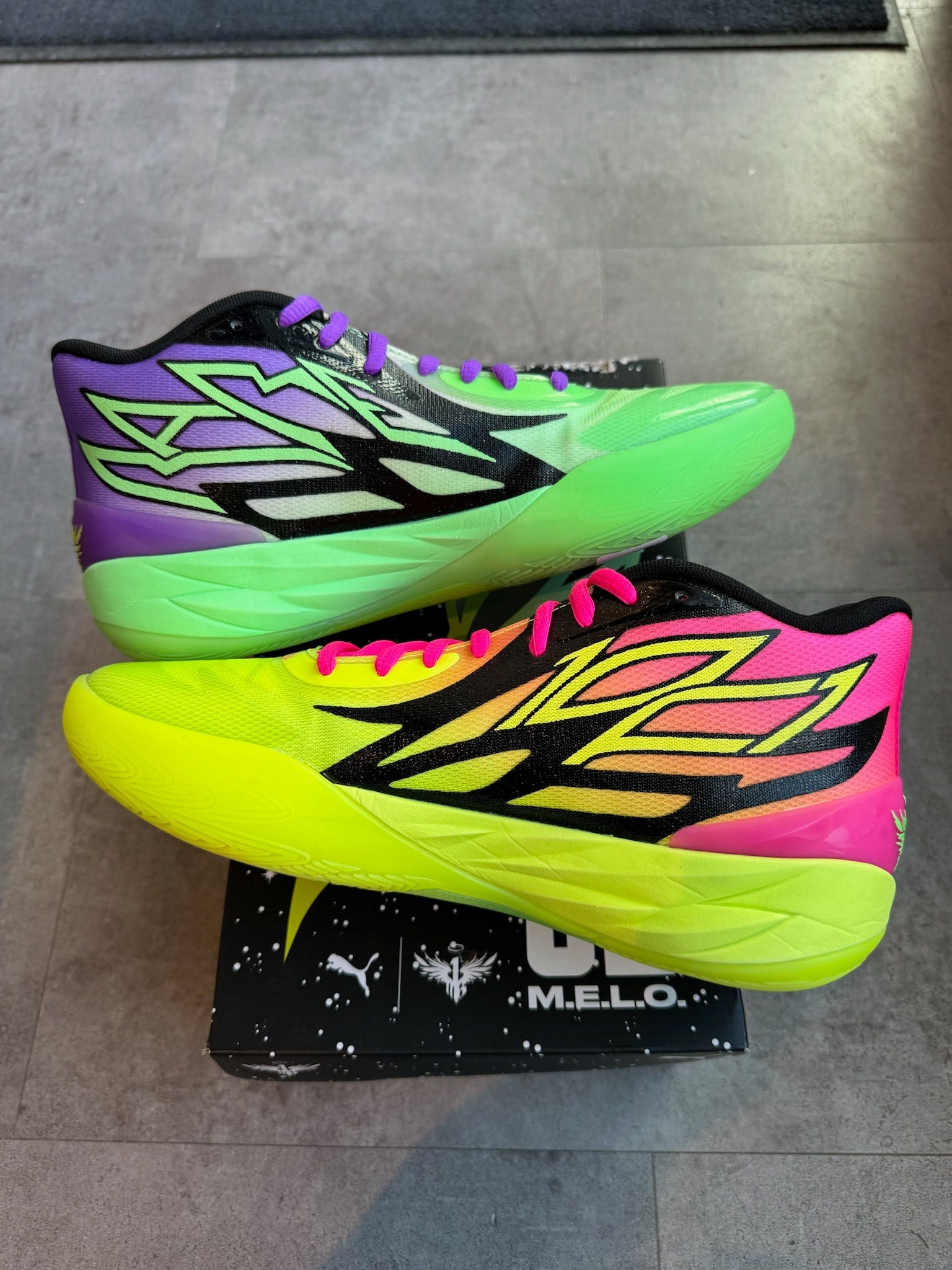 Puma LaMelo Ball MB.02 Rick & Morty Adventures - Pre-Owned Size 9