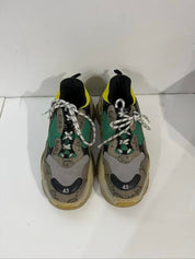 Gucci x Balenciaga The Hacker Project Triple S Beige Green Yellow - Pre-Owned Size 10M (No Original Box)