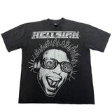 Hellstar Studios Rage Tee Washed Black (OVERSEAS EXCLUSIVE) - Worn Once Size XL
