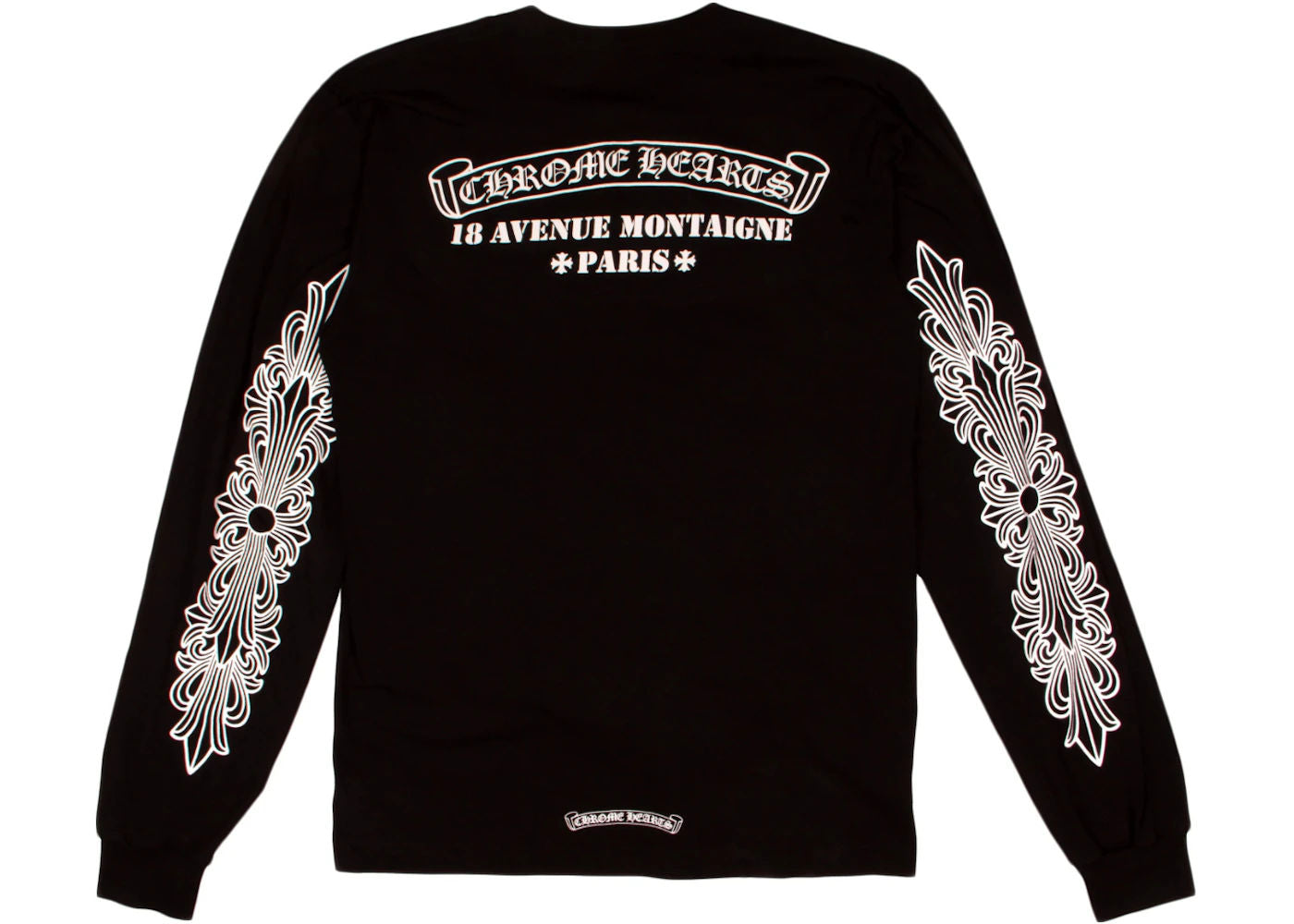 Chrome Hearts Paris Excluisve L/S T-shirt Black