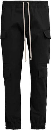 Rick Owens Mastodon Megacargo Pant Heavy Faille Black