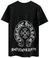 Chrome Hearts Honolulu Exclusive Horseshoe Logo T-Shirt Black