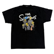 Balenciaga The Simpsons T-Shirt Black - Lightly Used Size XL