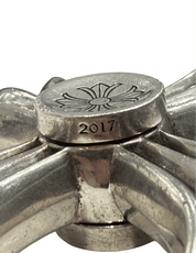 Chrome Hearts Silver Fidget Spinner - Gently Used