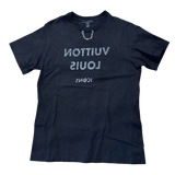 Louis Vuitton Icons T-Shirt Black (Lightly Used Size XXL, Fits Mens M) - Pre-Owned