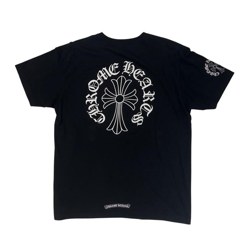 Chrome Hearts Neck Logo Cross T-Shirt Black - Pre-Owned Size L