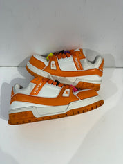 Louis Vuitton Trainer Maxi Orange - Pre-Owned Size 10.5 (No original box)